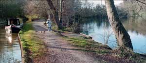 Feeding ducks at Blake Mere