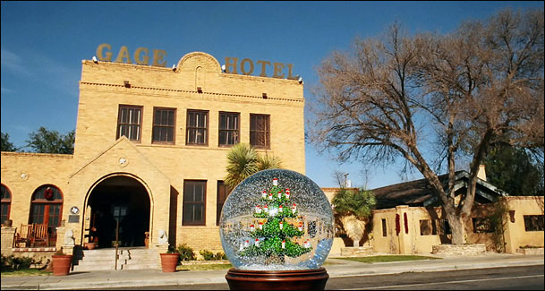 The Gage Hotel, Marathon, Texas, just north of Big Bend National Park