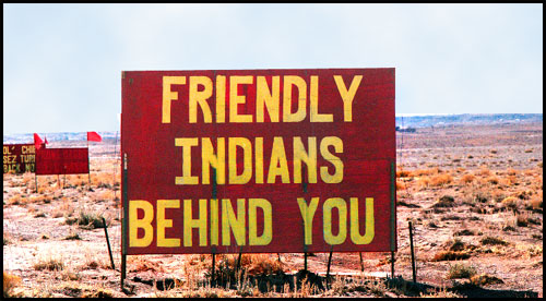 Friendly Indians behind you, Grand Canyon