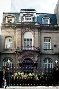 This is a private residence on Avenida Paraguay in Buenos Aires