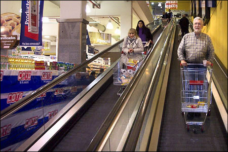 Cart Escalator, Buenos Aires