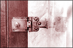 Toilet stall lock