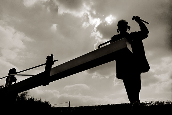 Narrowboat Lock Maiden Salute