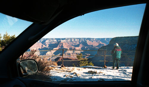 Christmas morning at the Grand Canyon