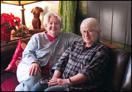 Paula and I visit my cousin, Ellen, at her home in Ruidoso, New Mexico. 